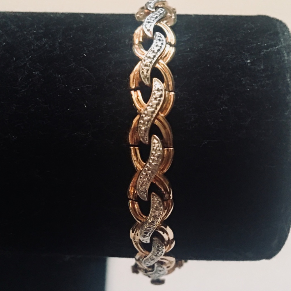 Gold & Diamond Bracelet